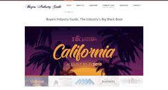 Desktop Screenshot of buyersindustryguide.com